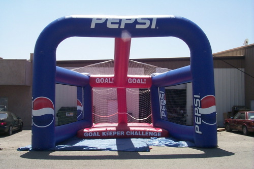 Inflatable Interactive Games pepsi penalty kick